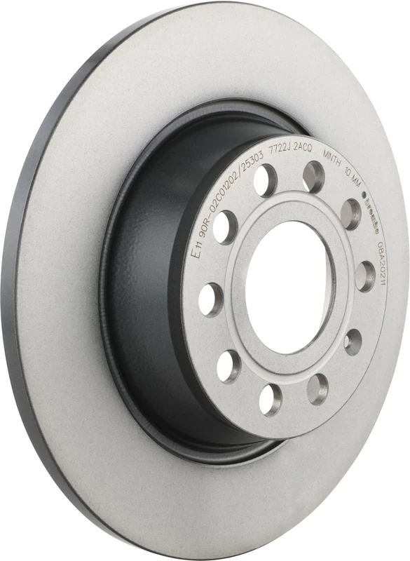 Brembo 08.A202.11 Rear Uv Coated Brake Disc - Set of 2