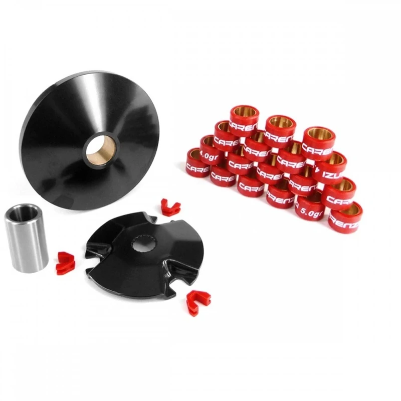 variomatik Racing Carenzi/TNT Complete with 3 Sets Weights, Peugeot Buxy Elyseo, Elystar, Jet Force 50°C Tech, Looxor TSDI, Ludix New Vivacity Cutting Disc, Metal, Speedfight 2, 1, 3, Squab, T. KR, Vivacity