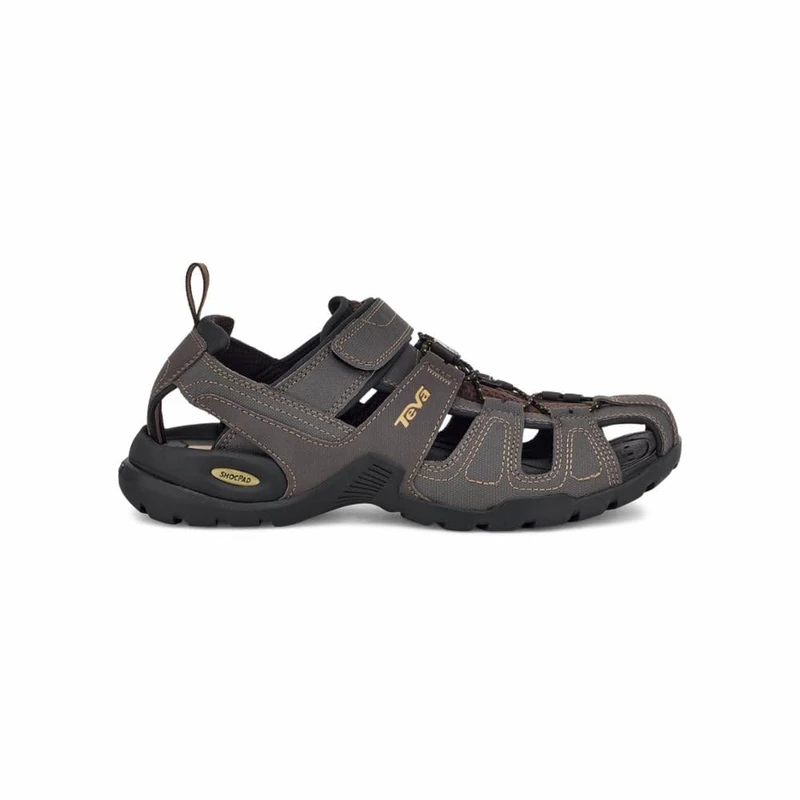 Teva Men's Forebay Closed Toe Sandals, Brown (Turkish Coffee Tkcf), 13 UK