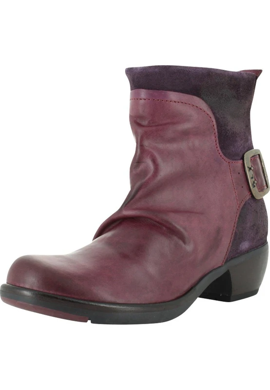 Fly London Mel Rug/Oil Suede, Women's Boots, Purple, 3 UK (36 EU) - Image 1