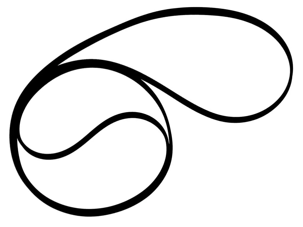 TURNTABLE DRIVE BELT - FOR THE AKAI AP-500