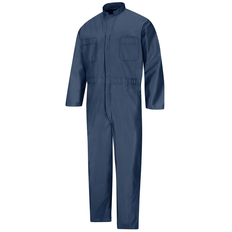 Red Kap Men's Anti Static Action Back Coverall, Meets ESD STM 2.1-1997 Standard - blue - Medium