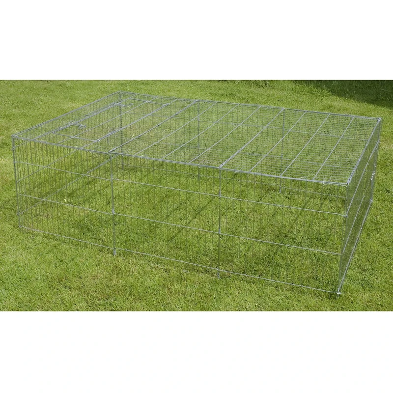 Walter Harrisons Appleby Small Animal/Chicken Run, Enclosure for Rabbits, Hamsters, Guinea Pigs - 180x120x60cm
