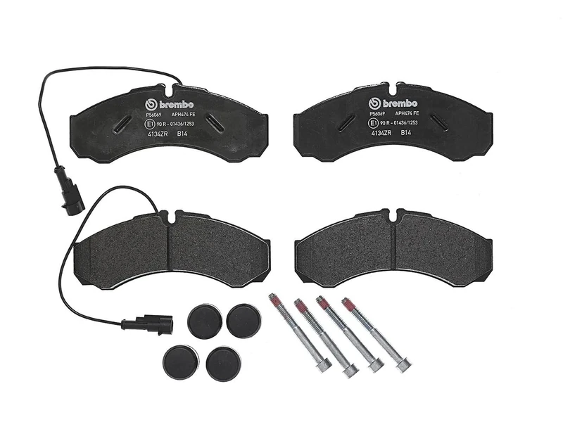 Brembo P56069 Rear Disc Brake Pad - Set of 4