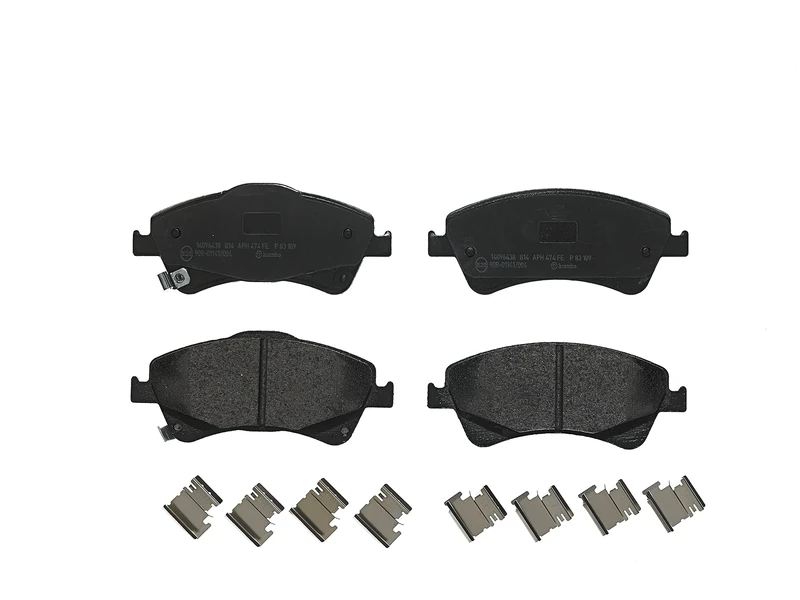 Brembo P83109 Front Disc Brake Pad - Set of 4