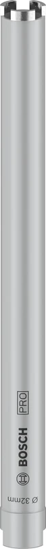 Bosch 1x PRO Multi Material Dry Diamond Core Cutters for G 1/2-Inch and Diamond Drills (for Lime and sand bricks, Brick, Ø 32 mm, Professional Accessory Diamond Drill)