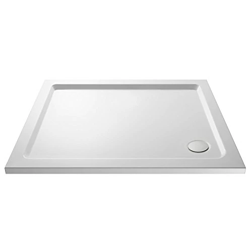 Nuie NTP018 Slimline Pearlstone Shower Tray - 800mm x 1100mm
