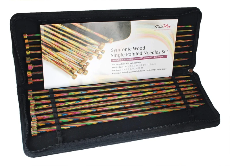 KnitPro Symfonie single-pointed needle set 35cm - 1pc