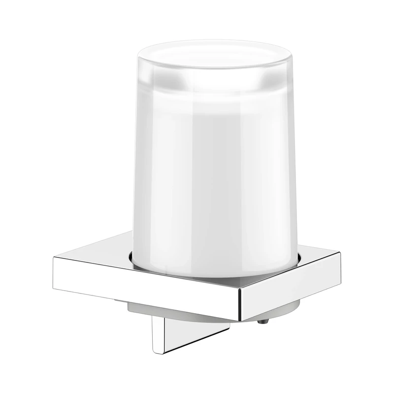 Keuco Edition 11 11152019000 Lotion Dispenser with Holder and Pump, Chrome