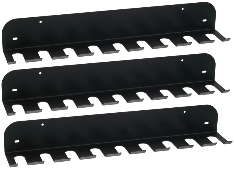 Shop Fox D4345 Pipe Clamp Rack, 3-Pack,Black