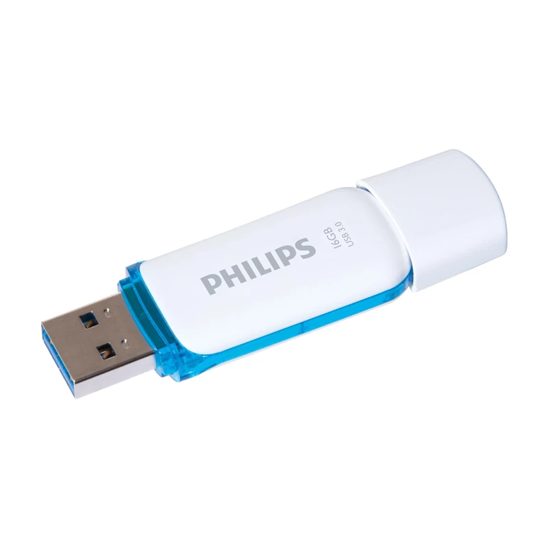 Philips Snow USB Flash Drive16 GB, USB 3.0 - Blue - Image 1