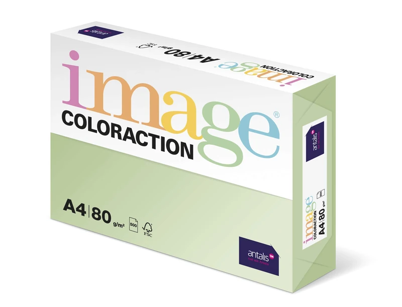Image Coloraction Pale Green (Jungle) A4 210x297mm160gm2 /210mic fsc4 250sh/RM 5rm/BX