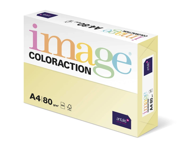 Image Coloraction Pale Ivory (Atoll) A4 210x297mm 160gm2/210mic fsc4 250sh/RM 5rm/BX