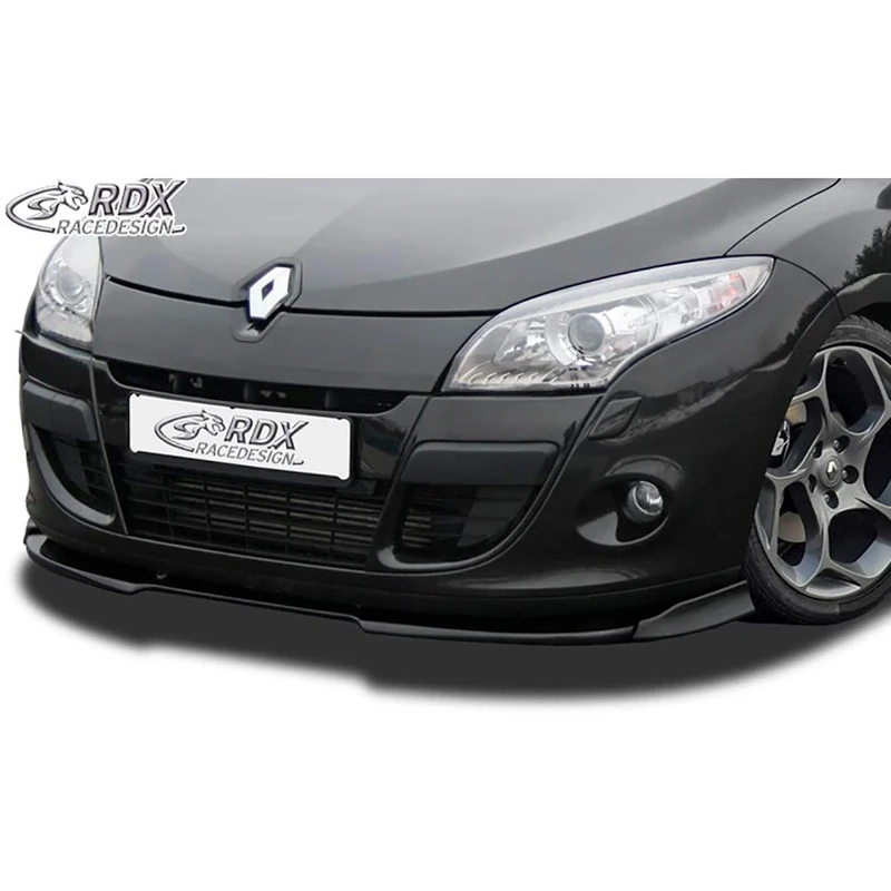 RDX Racedesign Front spoiler Vario-X compatible with Renault Megane III Coupe/Cabrio/CC 2008-2012 (PU)