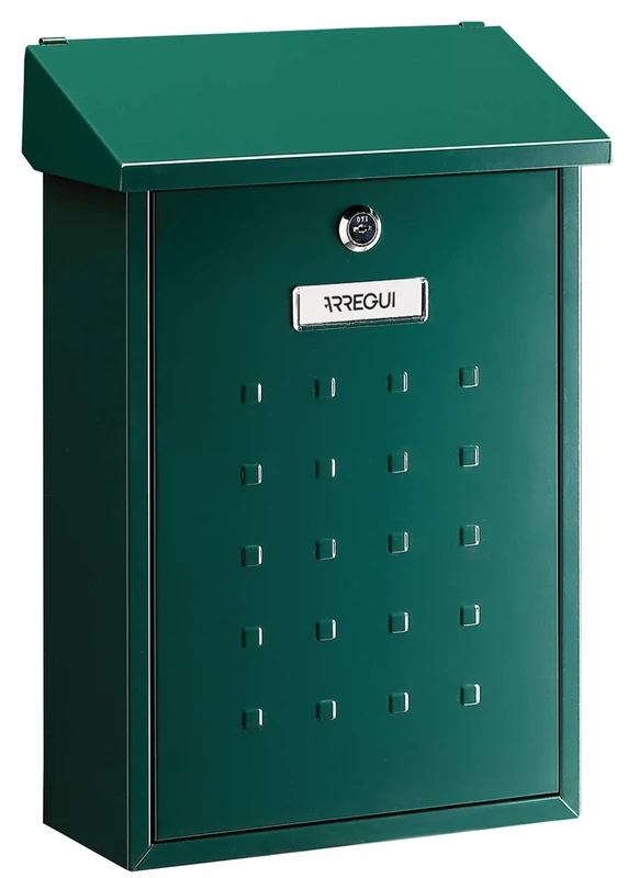 Arregui - Premium Exterior Letter Box, Green