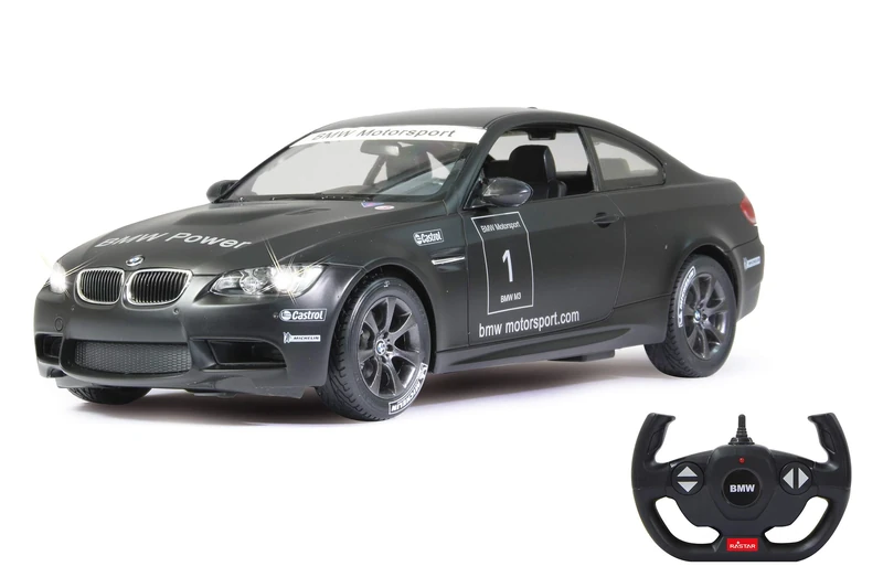 Jamara 403071 40 MHz 1:14 Scale Black BMW M3 Sport Deluxe Car
