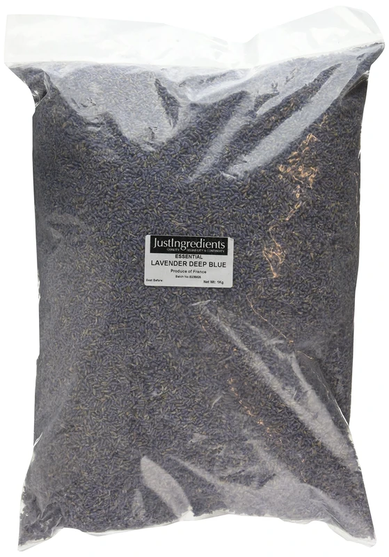 JustIngredients Essentials Lavender Flowers Deep Blue 1 Kg