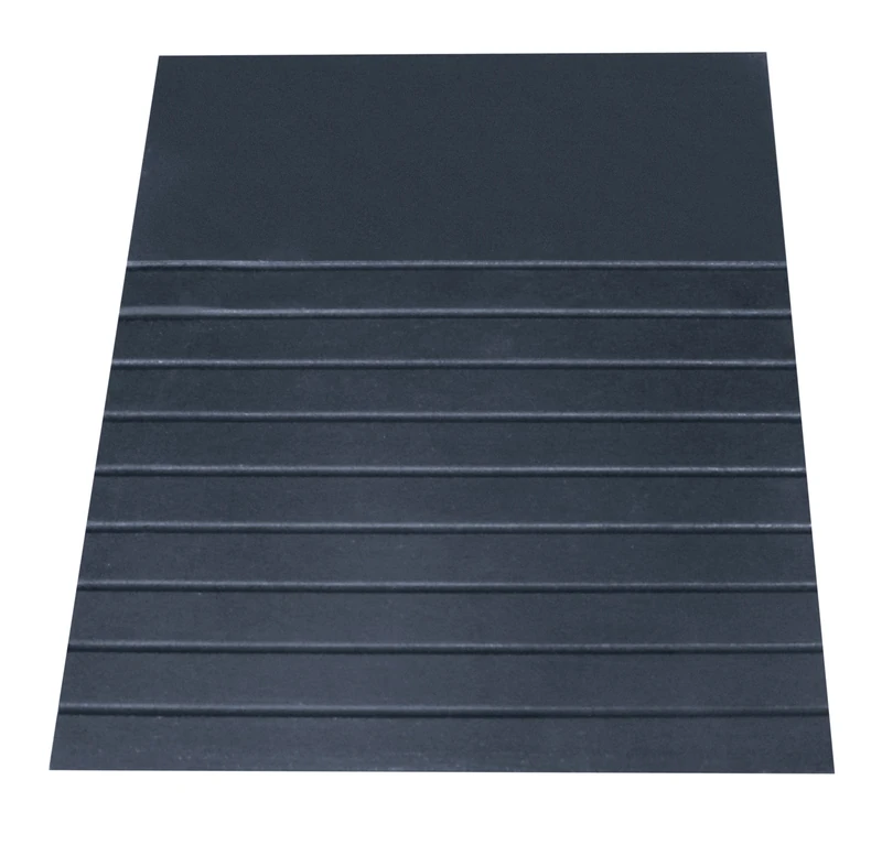 Aidapt Rubber Threshold Ramp 533x457mm.No Fixing Required,Kerbs,Doorways,Split Level Rooms,Wheelchair,Scooter,Rollator,Walking Frame,Disability Access Ramp,Non-Slip,Cut to Size,Durable,Hard Wearing