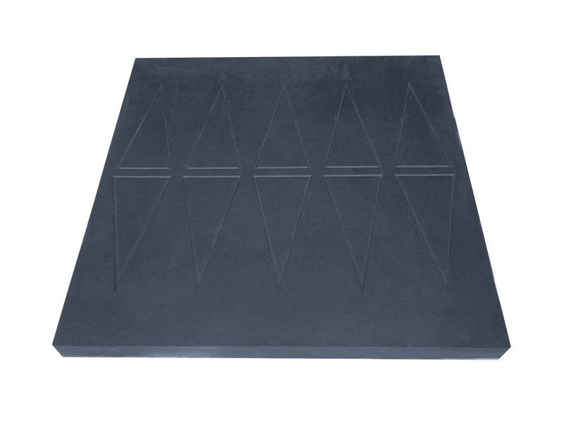 Aidapt Rubber Threshold Ramp 760x760mm.No Fixing Required,Kerbs,Doorways,Split Level Rooms,Wheelchair,Scooter,Rollator,Walking Frame,Disability Access Ramp,Non-Slip,Cut to Size,Durable,Hard Wearing