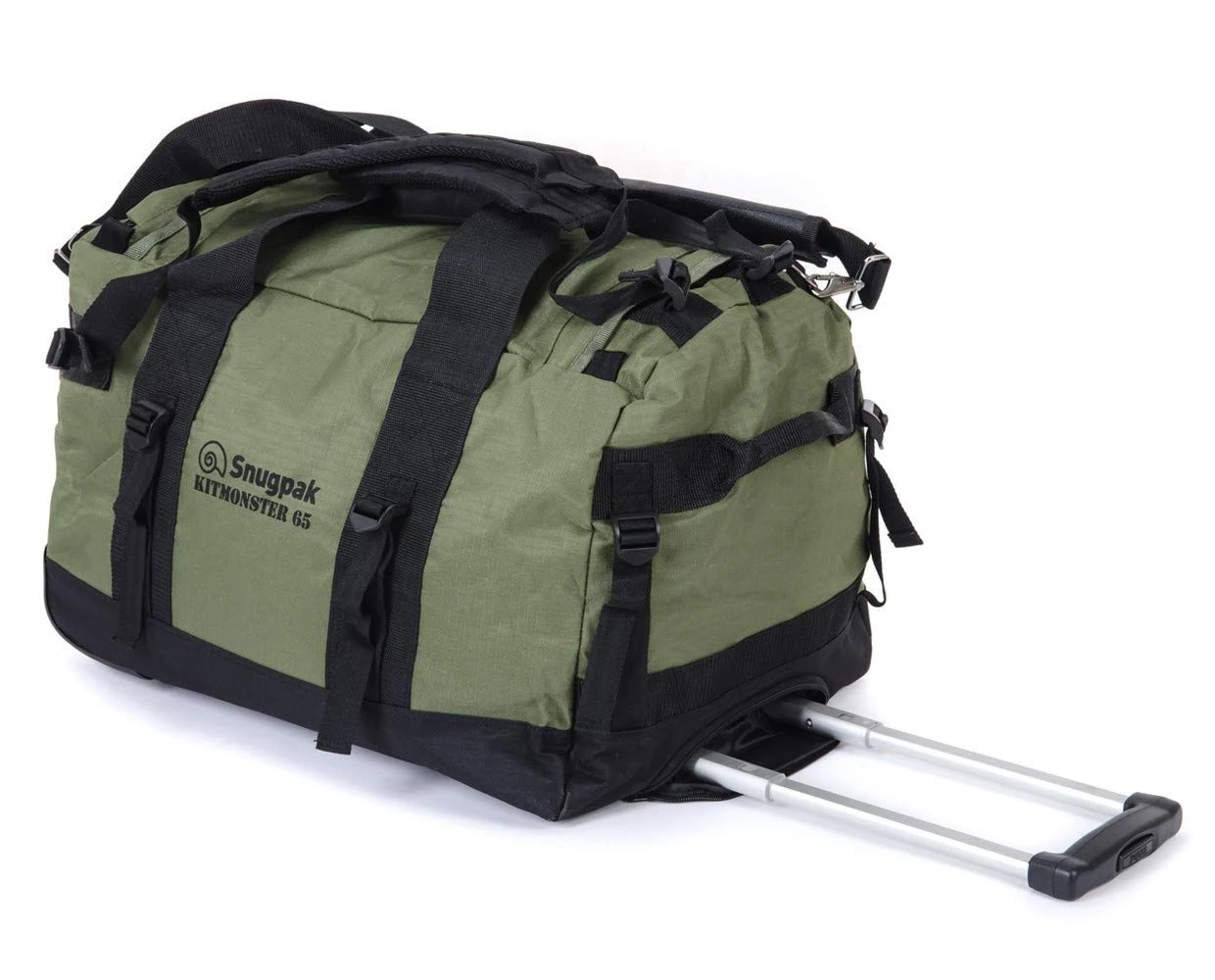 Snugpak | Original Roller Kitmonster 65L | Holdall | 600D Polyester | Heavy Duty (Olive, 65L)