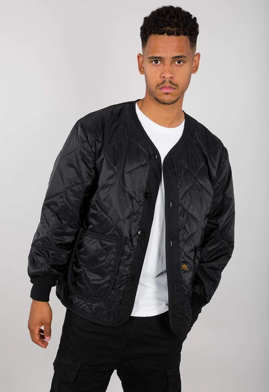 Alpha Industries ALS Liner Field Jacket for Men Black