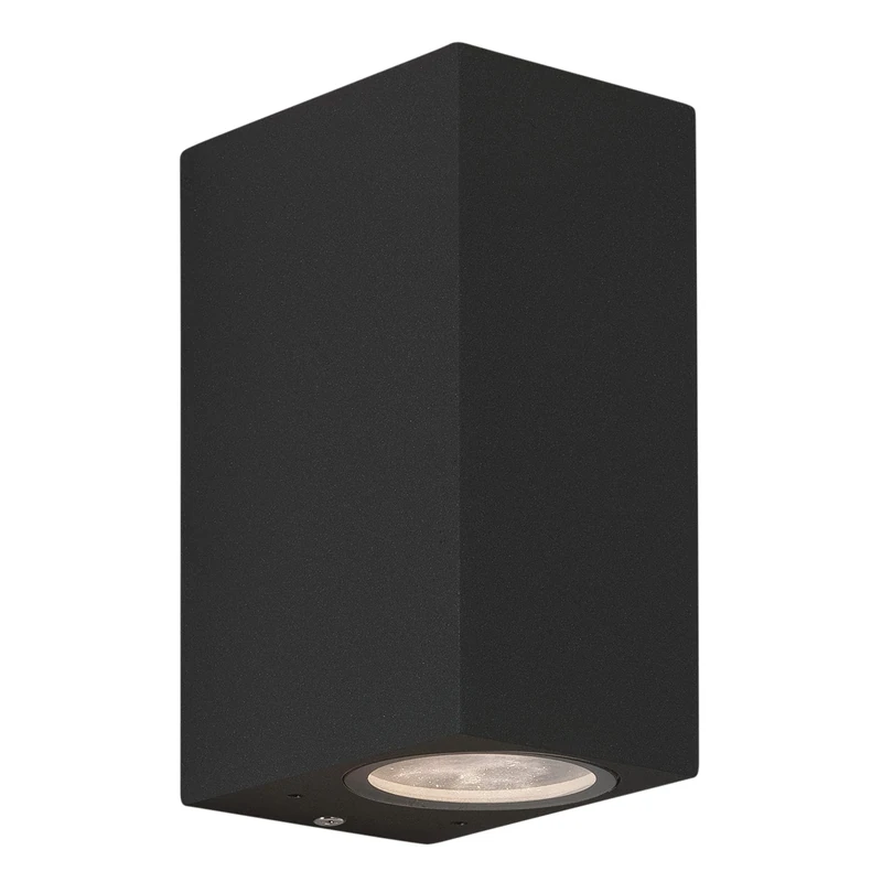 Astro Exterior Wall Light, Zinc, 6 W, Textured Black