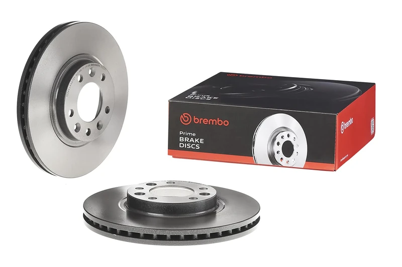 Brembo 09.8303.11 Front Uv Coated Brake Disc - Set of 2
