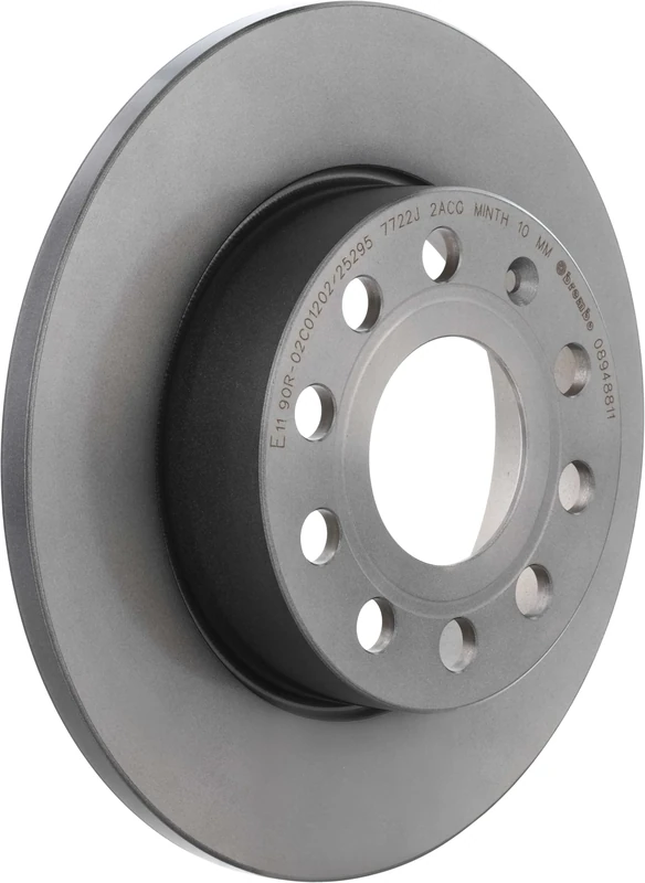 Brembo 08.9488.11 Rear Uv Coated Brake Disc - Set of 2