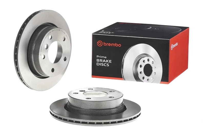 Brembo 09.7727.11 Rear Brake Disc - Set of 2