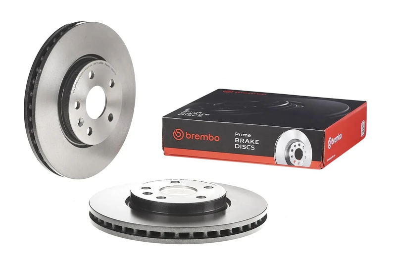 Brembo 09.A971.11 Front UV Coated Brake Disc - Single Piece