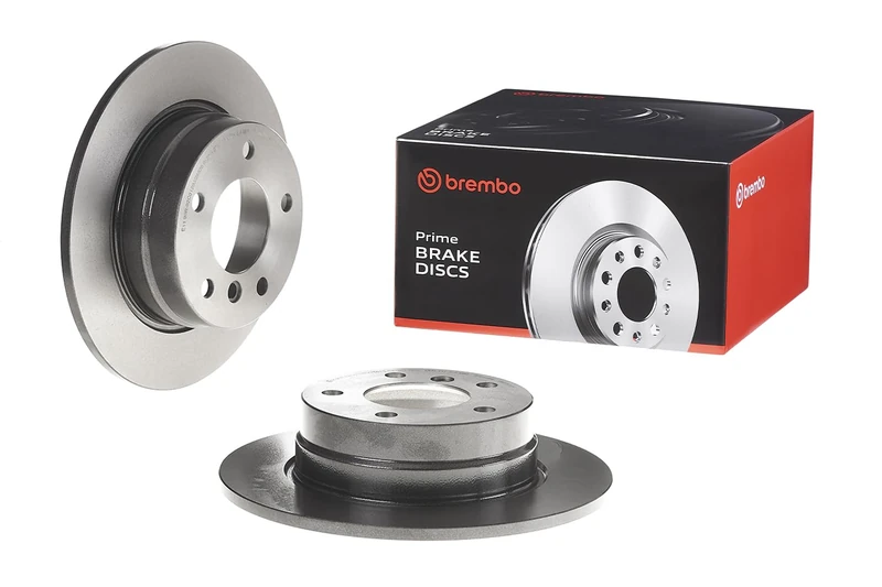 Brembo 08.9787.11 Rear UV Coated Brake Disc - Set of 2