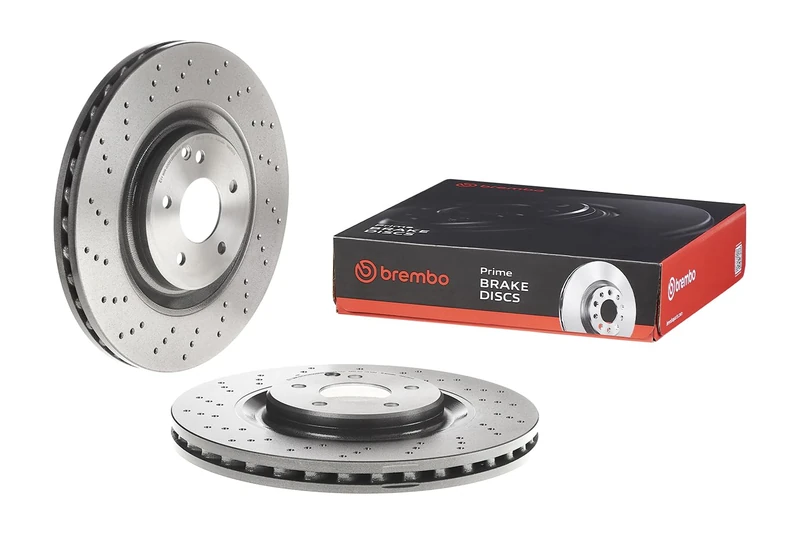 Brembo 09.A731.11 Front UV Coated Brake Disc - Single Piece