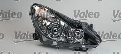 VALEO - 43383 - High Performance Halogen Left Main Headlamp - For OPEL, VAUXHALL Corsa D 07/2006 > 2010/01 - Front - Left side - Pack of 1 - Image 1