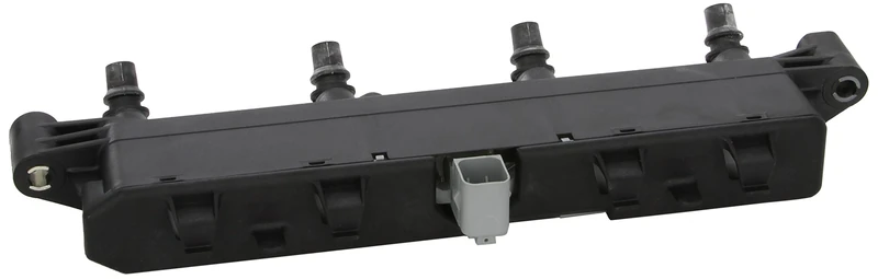 VALEO 245097 Ignition Coil Number of secondary outlets: 4 Number of Pins: 4 pins Type of connexion: SAE Primary resistor: 0,52 ohms Secondary resistor: 5500 ohms