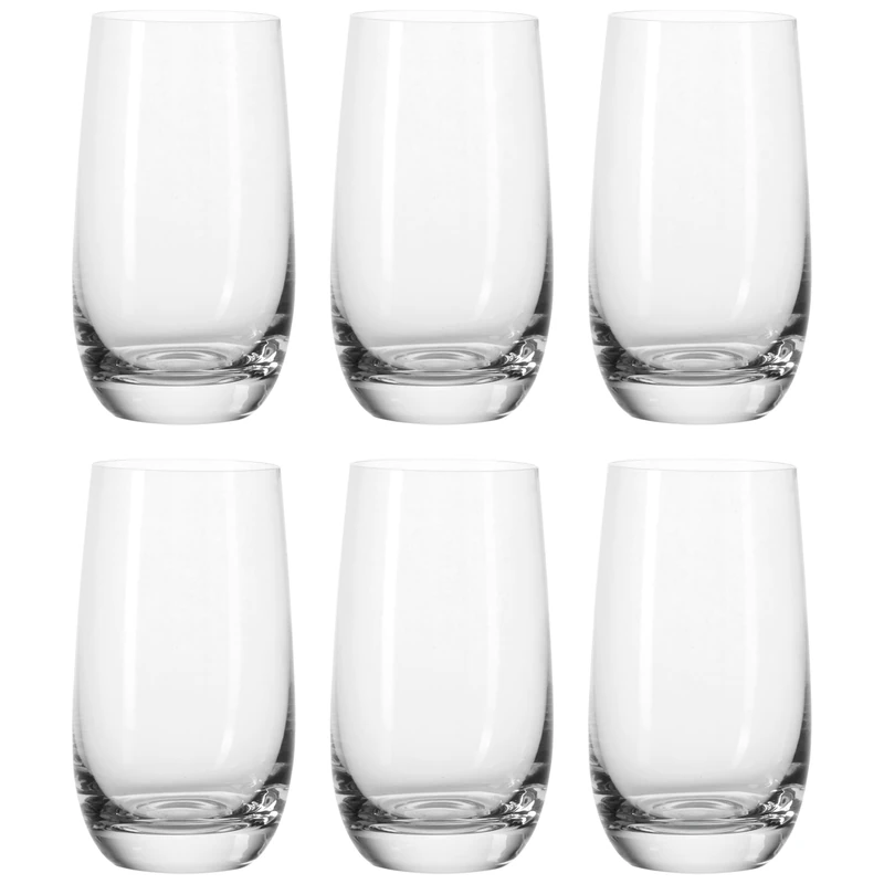 Leonardo Becher 350 ml Tivoli (Set of 6), Clear - Image 1