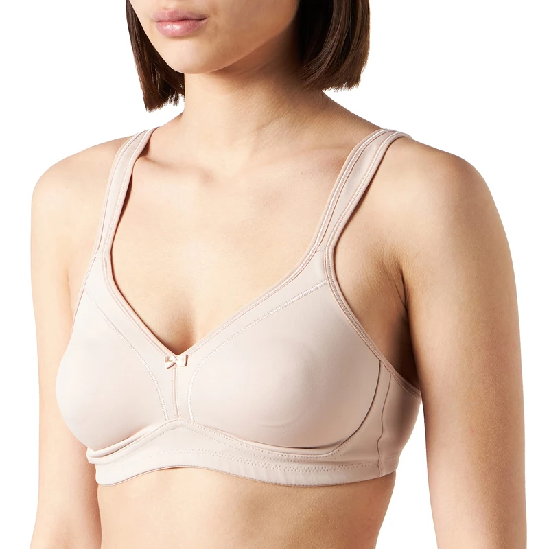 Susa Women's Topsy BHs ohne Bügel Bra -Brown(Cappuccino) 85C