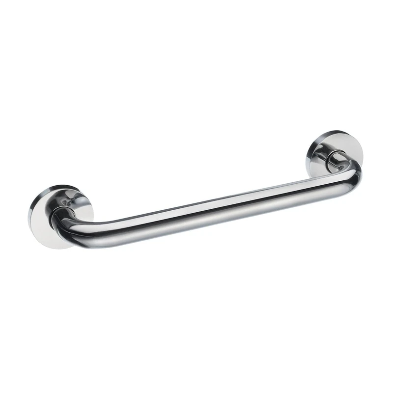 Smedbo Living Grab Bar, Stainless-Steel, Polished Stainless Steel, 43 x 10 x 10 cm