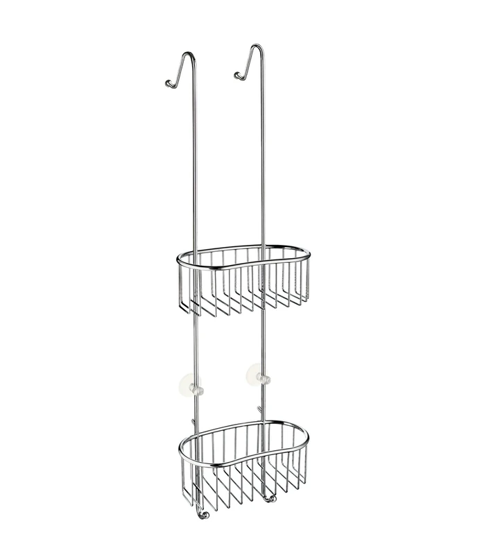 Smedbo DK1047 Sideline Design Shower Basket, Polished Chrome