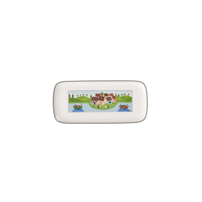 Villeroy & Boch 35 x 16 cm Design Naif Charm and Breakfast Sandwich Plate