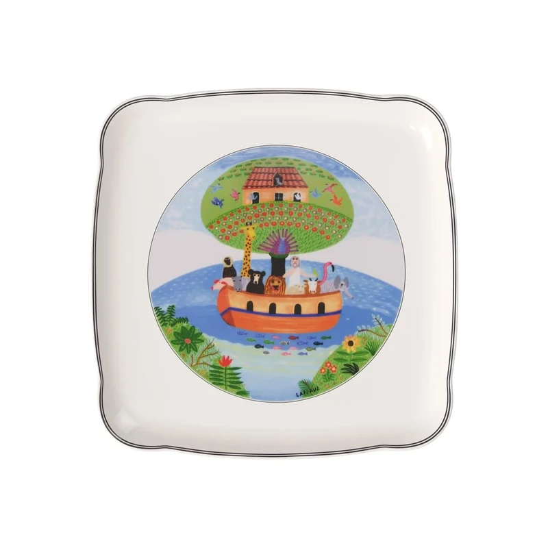Villeroy & Boch 30 x 30 cm Design Naif Charm and Breakfast Square Platter