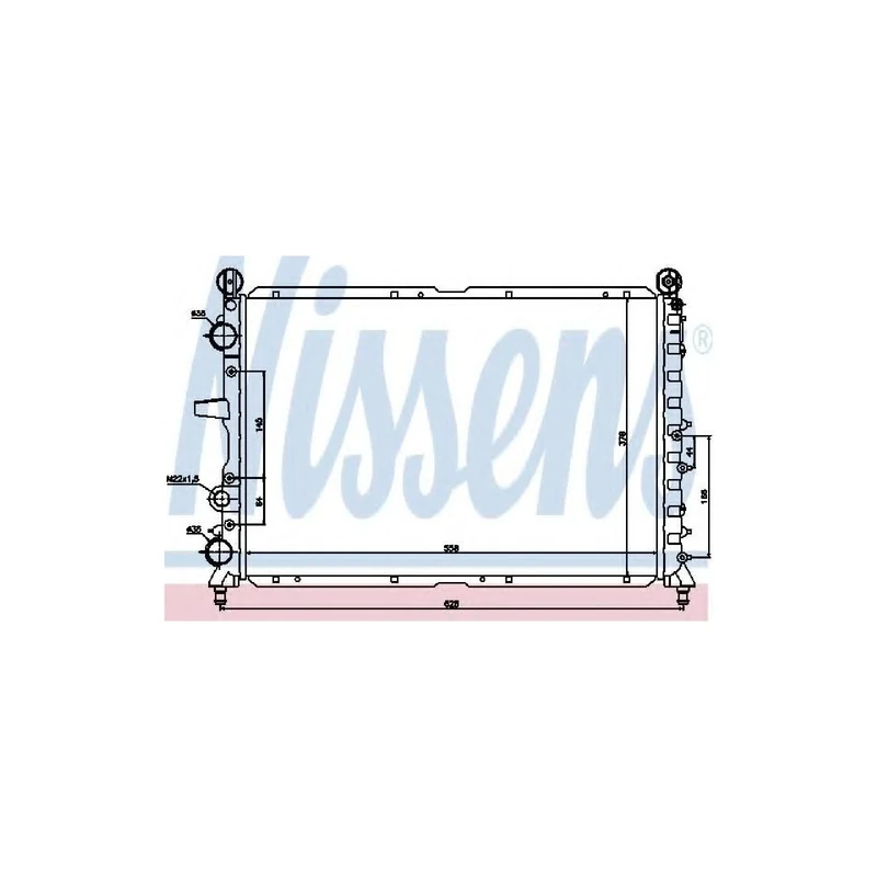 Nissens 60030 Radiator, engine cooling