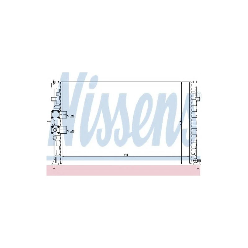 Nissens 63735 Radiator, engine cooling