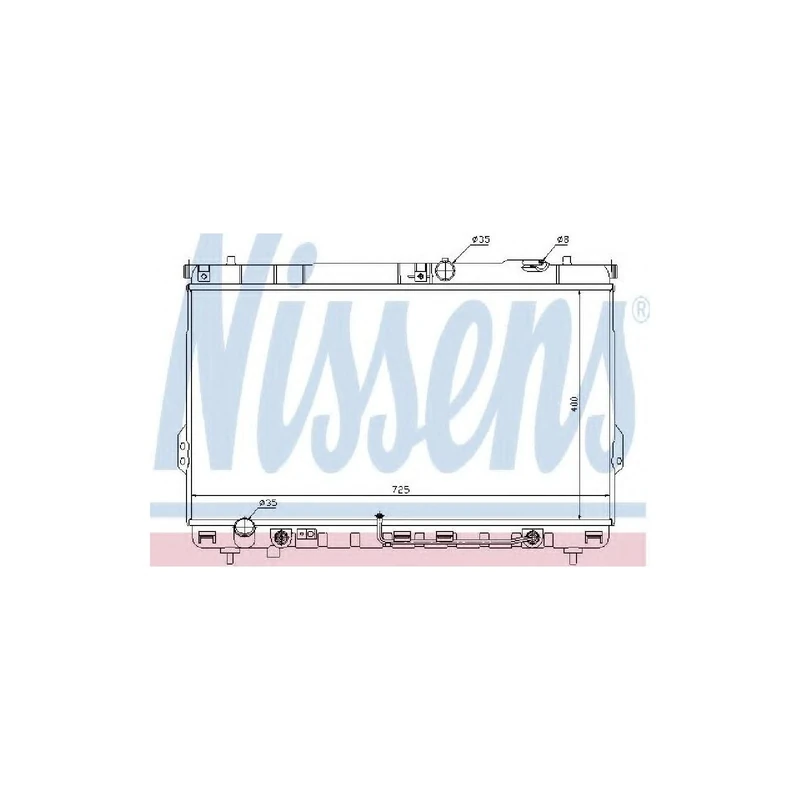 Nissens 67036 Radiator, engine cooling