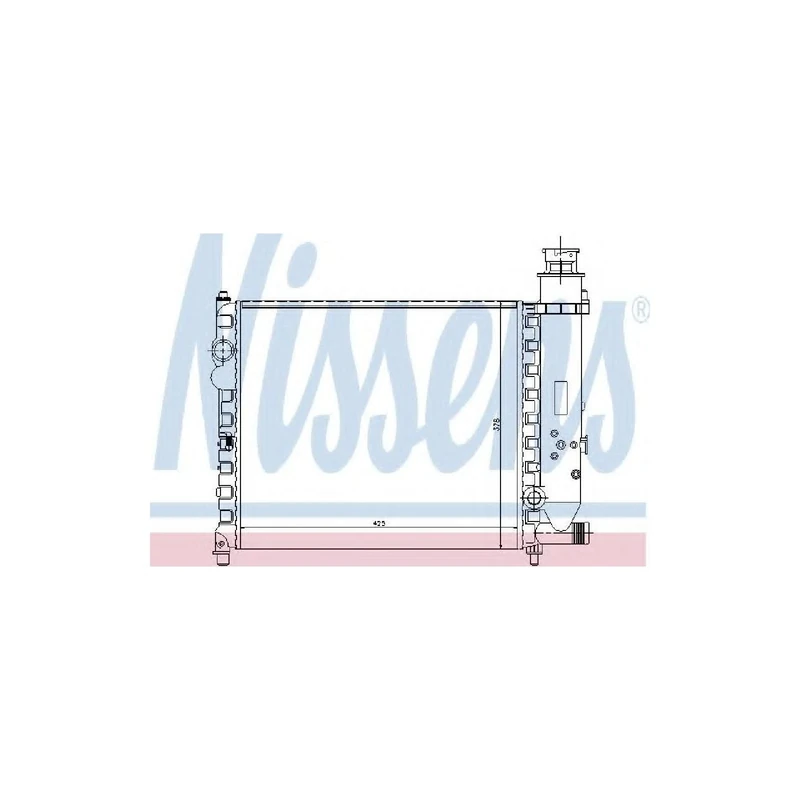 Nissens 61150 Radiator, engine cooling