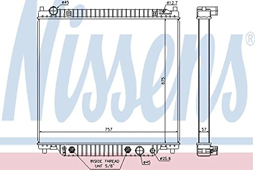 Nissens 69205 Radiator, engine cooling