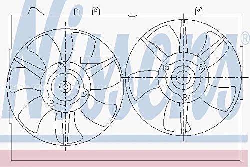 Nissens 85276 Fan, radiator