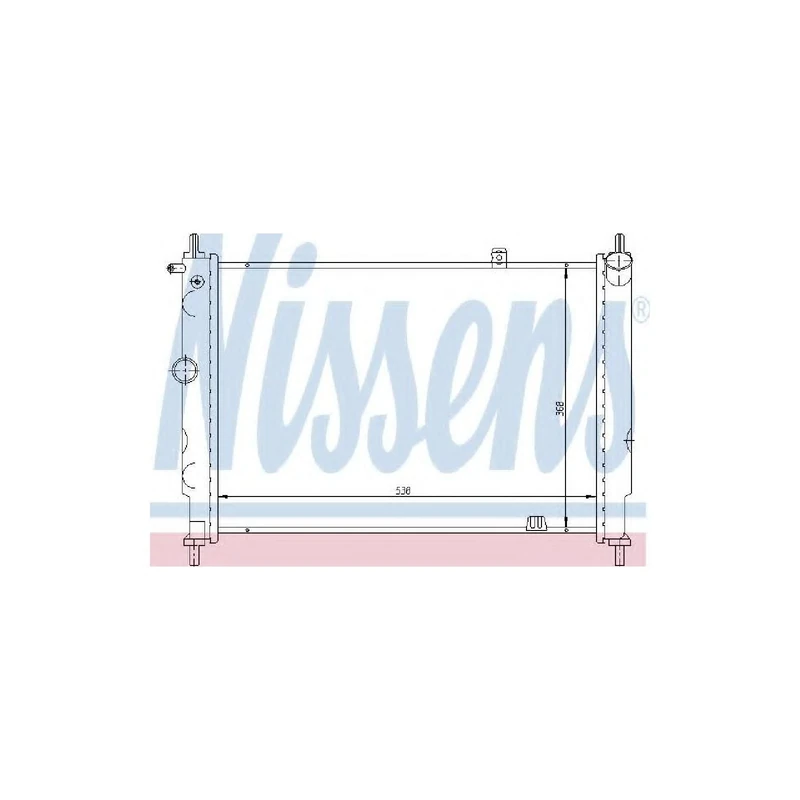 Nissens 63059 Radiator, engine cooling