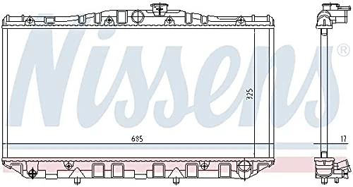 Nissens 64850 Radiator, engine cooling