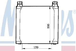 Nissens 90535 Oil Cooler, engine oil