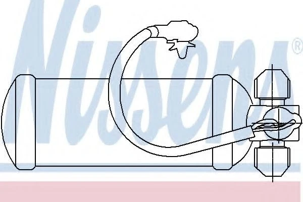 Nissens 95155 Dryer, air conditioning